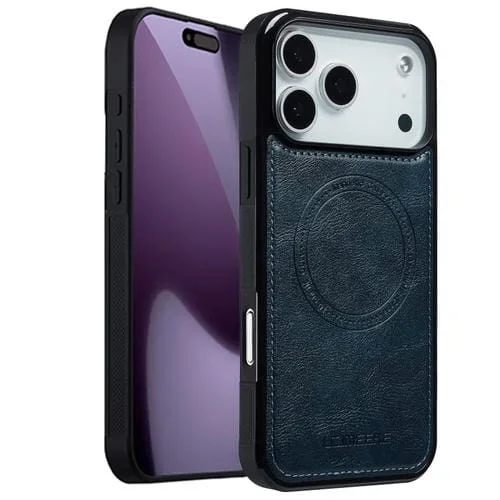 Funda LC.IMEEKE Magsafe para iPhone 17 Pro (azul)