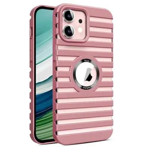 Funda Magnética para iPhone 11 con PC Magsafe y Disipación de Calor Hueca (Rosa)