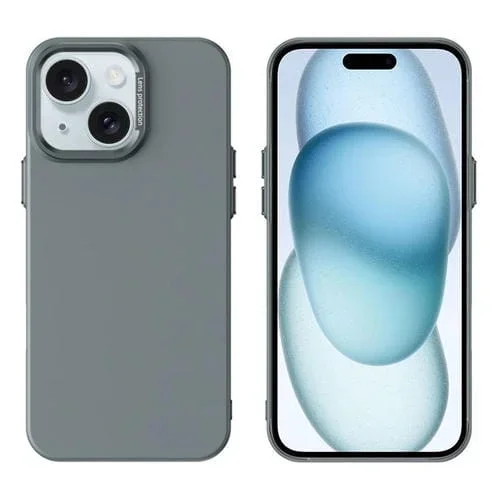 Funda Magnética para iPhone 15 con Tapa Abatible Magsafe (Gris Oscuro)