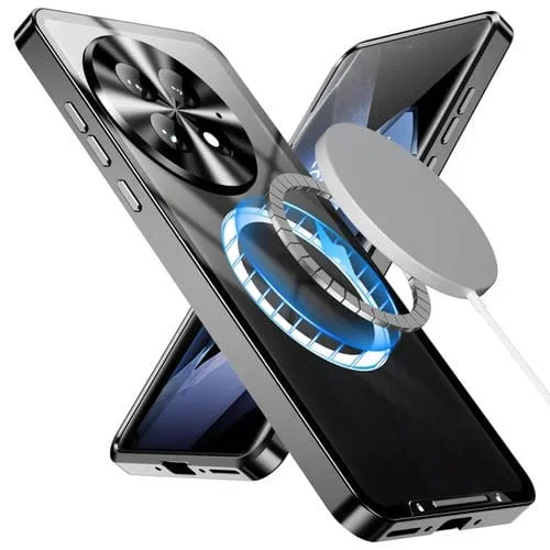 Funda Metal Esmerilado con Imán Magsafe para OnePlus 13 (Negra)