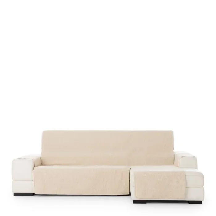 Funda para chaise longue de brazo corto derecho eysa aqua ocre 100 x 110 x 240 cm