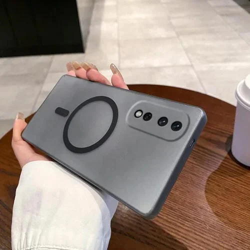 Funda para Honor 80 Pro con Protección contra Frío e Hielo y Orificios Finos (Transparente y Negra)