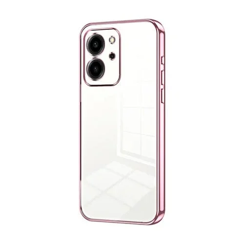 Funda para Honor 80 Se con Orificio Fino y Revestimiento Transparente (Rosa)