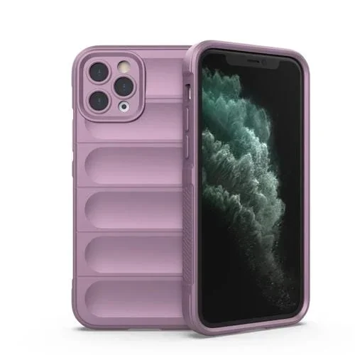 Funda para iPhone 11 Pro Magic Shield TPU con Franela (Púrpura)