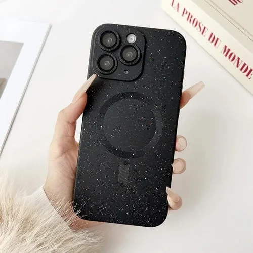 Funda para iPhone 11 Pro Max Starry Sky TPU a Prueba de Golpes Magsafe (Negra)