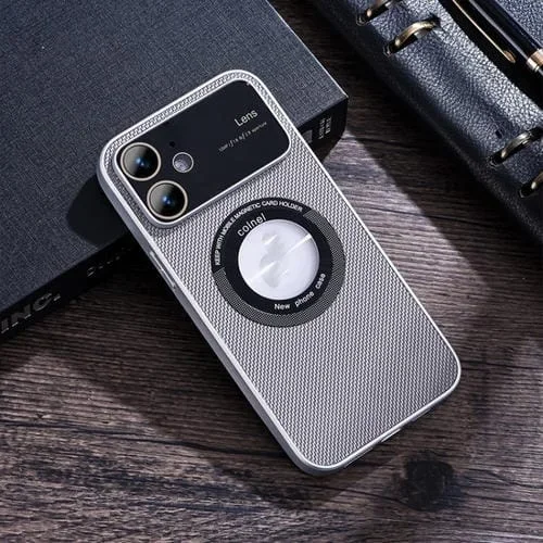 Funda para iPhone 11 View Window Magsafe PC Phone Case (Gris)