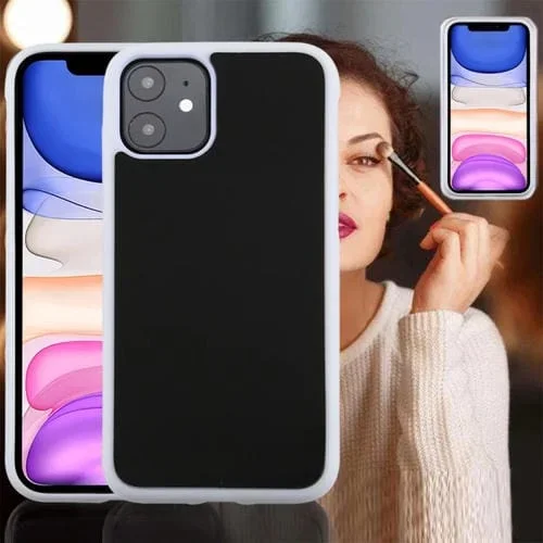 Funda para iPhone 13 Mini TPU + PC Contraportada Protectora Antigravedad a Prueba de Caídas (Blanco)