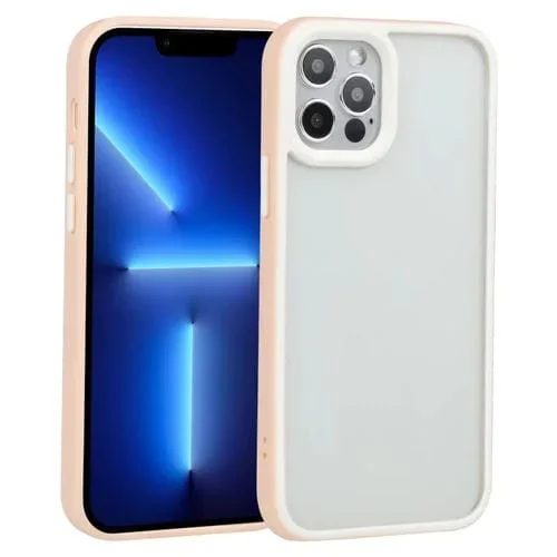 Funda para iPhone 13 Pro Two-Color Shield TPU + PC (Rosa Claro)