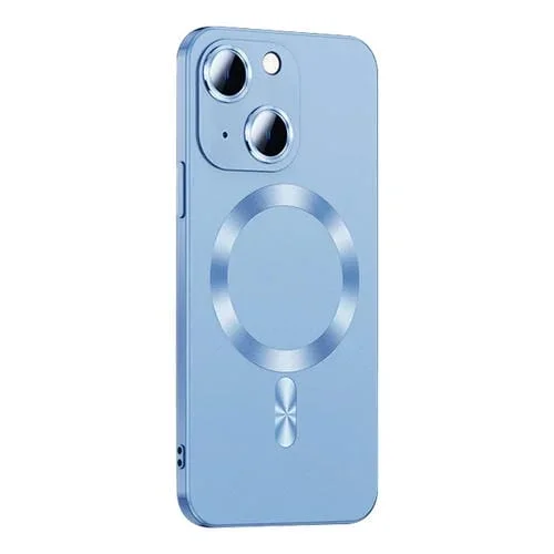 Funda para iPhone 14 Liquid Lens Protector Magsafe (Sierra Blue)