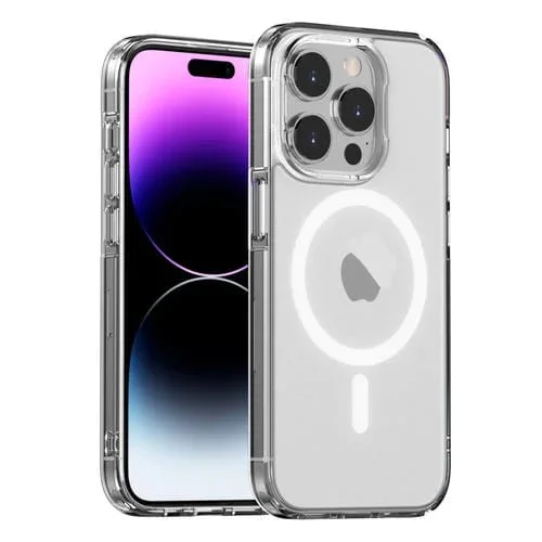 Funda para iPhone 14 Phantom TPU + PC Magsafe Phone Case (Transparente)