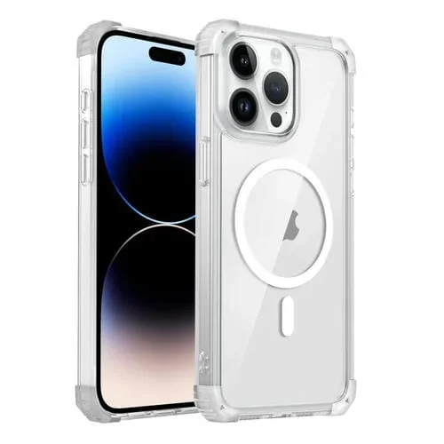 Funda para iPhone 14 Pro Max Magnética Magsafe Transparente