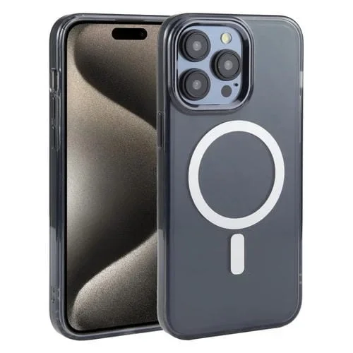 Funda para iPhone 15 Pro Dfans Design Magsafe Magnética (Gris)
