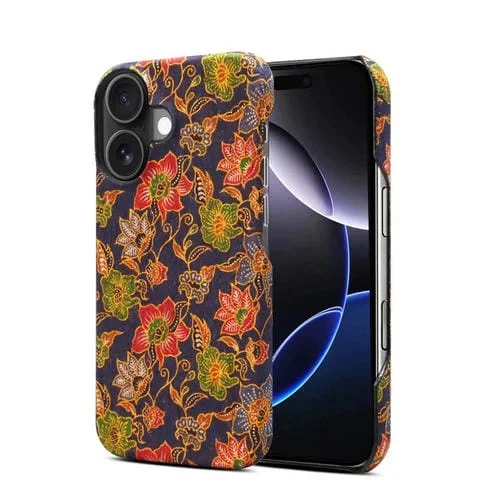 Funda para iPhone 16 Denior A16 Flower Language Series Magsafe para PC (Flor Clásica)