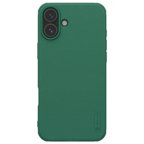 Funda para iPhone 16 Nillkin Frosted Shield Pro PC + TPU (Verde)