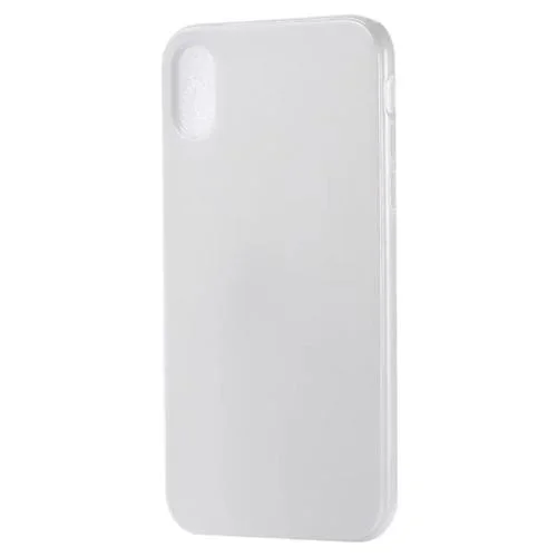 Funda para iPhone Xs Max Candy Color TPU (Blanco)