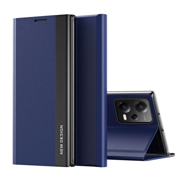 Funda para móvil con tapa poco x5/redmi note 12 azul marino redmi note 12