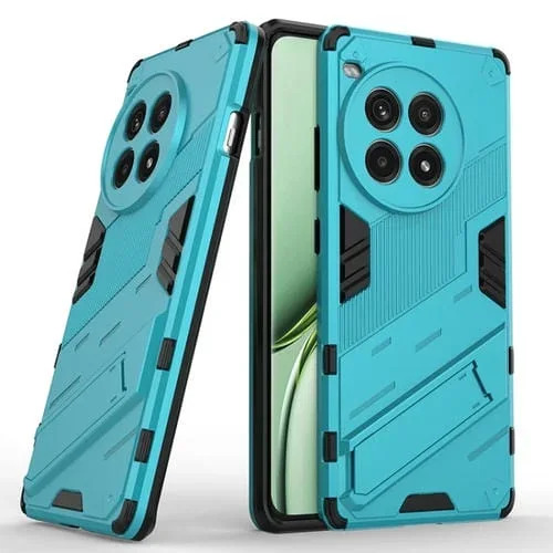 Funda para OnePlus Ace 3 Pro 5G Punk Armor 2 en 1 PC + TPU con Soporte (Azul)