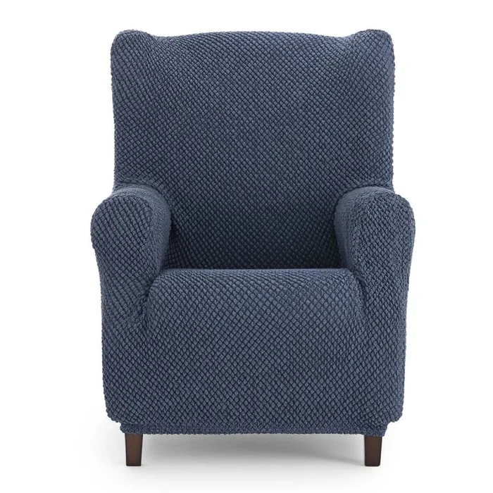 Funda para sillón orejero eysa thor azul 80 x 110 x 90 cm