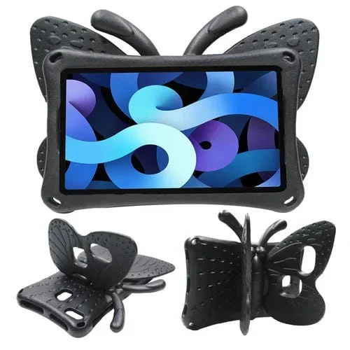 Funda para Tablet Galaxy Tab A 8.0 2019 T290 T295 Soporte Mariposa Eva para Niños (Negro)