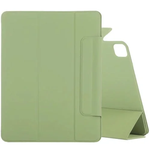 Funda para Tableta Apple iPad Pro 11 2022/2021/2020/2018 y Air 2020 10.9 Flip Horizontal Hebilla Fija Cuero PU (Verde Hierba)