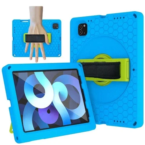 Funda para Tableta Eva + PC con Correa para El Hombro iPad Pro 11 2020/2018/Air 5/Air 4 (Azul)