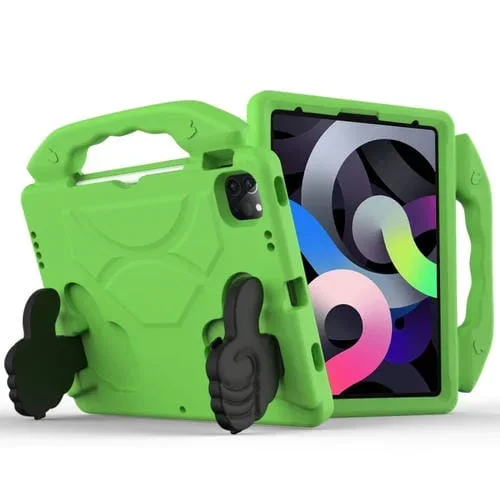 Funda para Tableta Niños Eva iPad Air 2022/2020 10.9 a Prueba de Choques con Soporte (Verde)