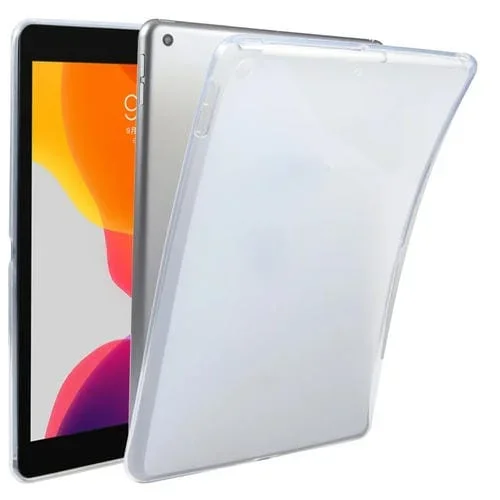 Funda para Tableta TPU para iPad 10.2 2019 2020 2021 (Transparente Mate)