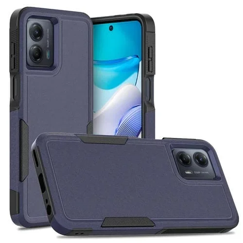 Funda para Teléfono 2 en 1 PC + TPU Motorola Moto G 5G (2023) (Azul Oscuro)