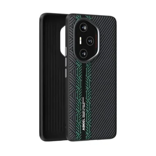 Funda para Teléfono Abeel 6D con Microrelieve para Honor 300 Pro (Verde)