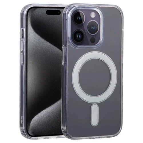 Funda para teléfono Gebei iPhone 15 Pro Magsafe Transparente Magnética