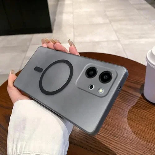Funda para Teléfono Honor 80 Se con Protección contra Frío y Hielo y Orificios Finos (Transparente y Negra)