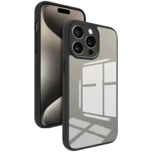 Funda para teléfono Imak Ux-9A Series para iPhone 15 Pro con Airbag de Cuatro Esquinas a Prueba de Golpes