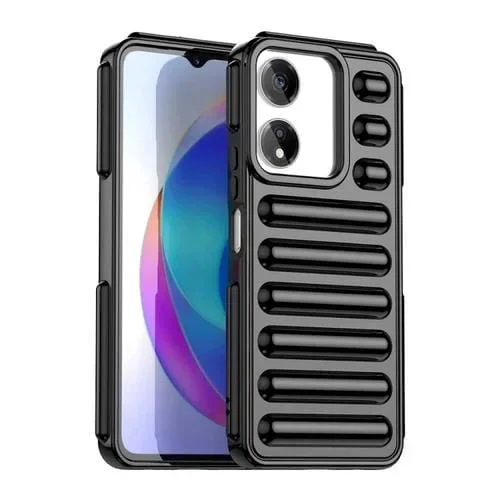 Funda para Teléfono IMD Capsule para Honor X5 Plus (Negra) Color Caramelo