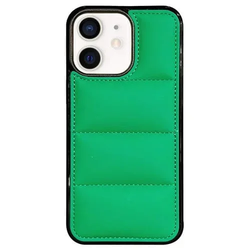 Funda para Teléfono iPhone 11 Airbag Big Hole Eiderdown (Verde)