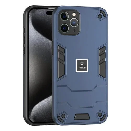 Funda para Teléfono iPhone 11 Pro 2 En 1 a Prueba de Golpes (Azul)