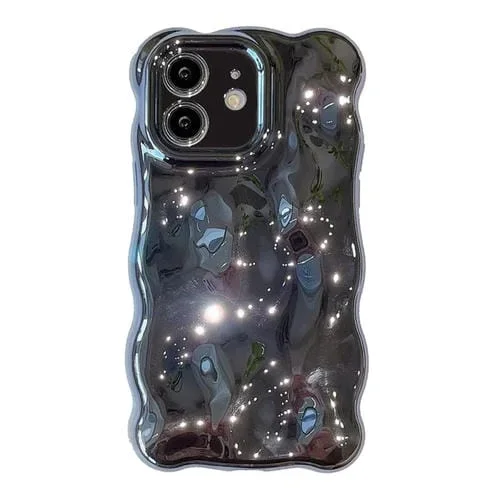 Funda para Teléfono iPhone 11 Wave Bubbles TPU (Azul)