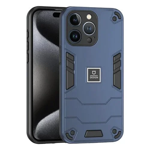 Funda para Teléfono iPhone 13 Pro 2 En 1 a Prueba de Golpes (Azul)