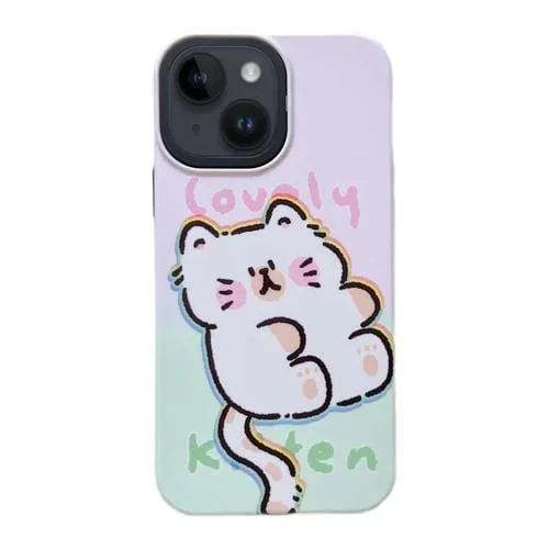Funda para Teléfono iPhone 14 2 En 1 PC + TPU a Prueba de Golpes (Cat)