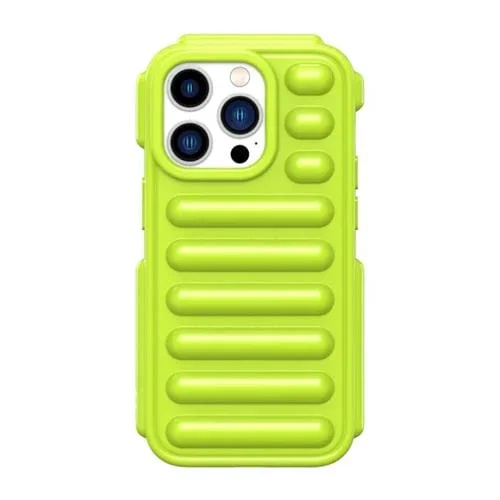 Funda para Teléfono iPhone 14 Pro Max Capsule Series Candy Color TPU (Verde)