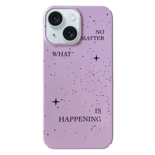 Funda para Teléfono iPhone 15 Patrón Pintado Tinta Salpicada PC
