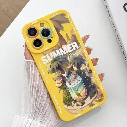 Funda para Teléfono iPhone 15 Pro Liquid Angel Eyes Dopamina TPU (Mojito)