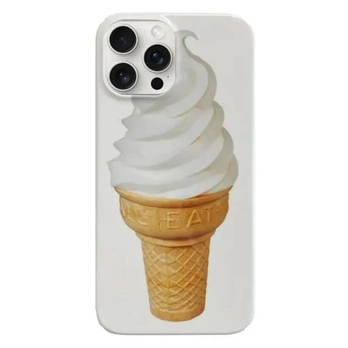 Funda para Teléfono iPhone 15 Pro Max Patrón Pintado PC (Helado)
