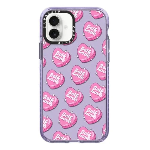 Funda para Teléfono iPhone 16 Cobertura Total Diseño Ilustración Love Club C