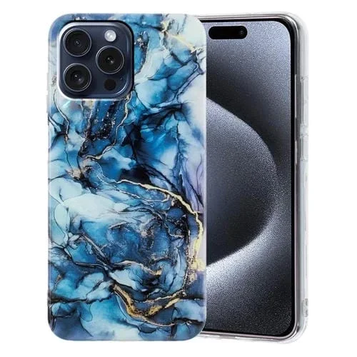 Funda para Teléfono iPhone 16 Pro Imd Marble TPU (Gris)