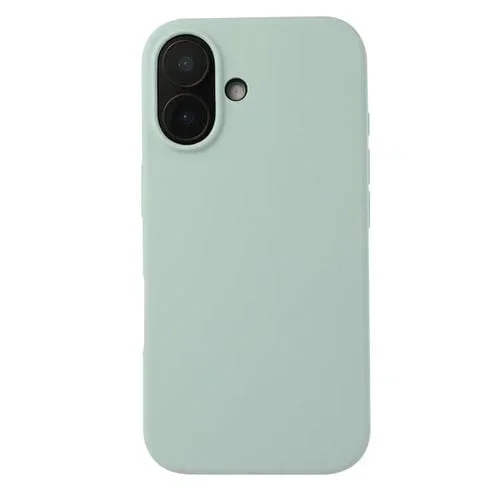 Funda para Teléfono iPhone 16 Silicona Líquida (Verde Esmeralda)