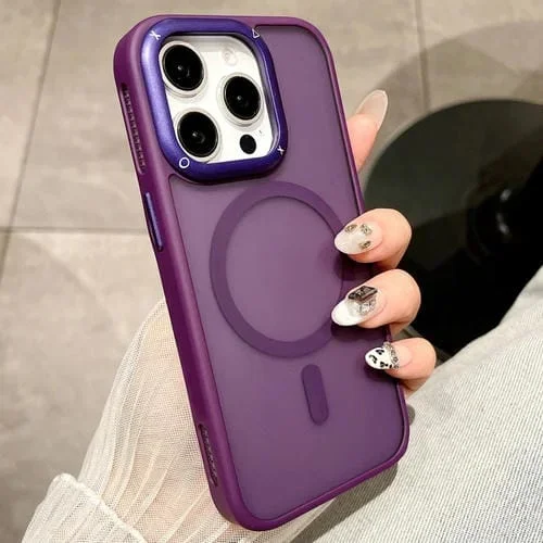Funda para Teléfono Magsafe iPhone 13 Pro a Prueba de Golpes con Disipación de Calor (Morado)