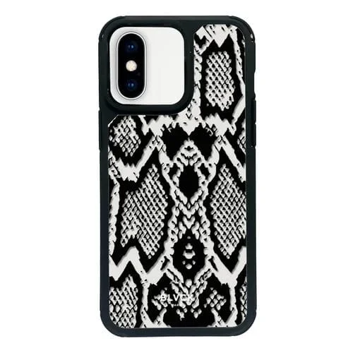 Funda para Teléfono PC iPhone X/Xs Cobertura Total (Patrón de Serpiente)
