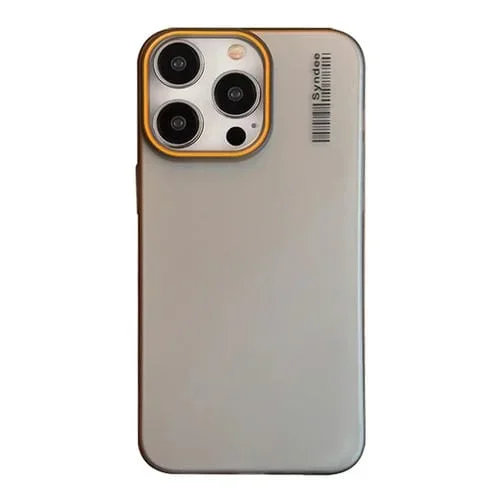 Funda para Teléfono PC Translúcida Tacto Piel Arena iPhone 16 Pro Max (Negra)