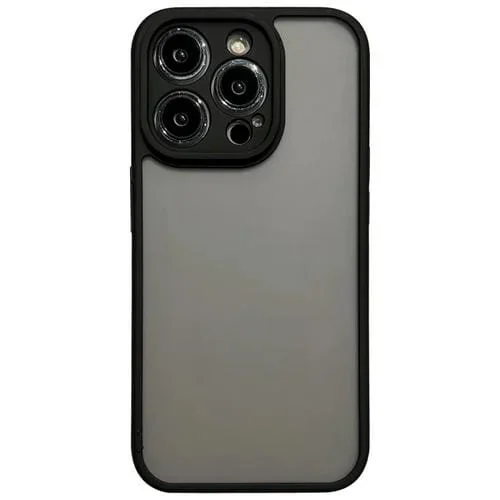 Funda para Teléfono TPU Hybrid PC iPhone 12 Pro (Negro)