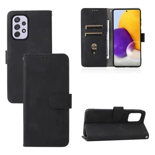 Funda para Umidigi Power 5S con Hebilla Magnética y Textura de PU (Negro)